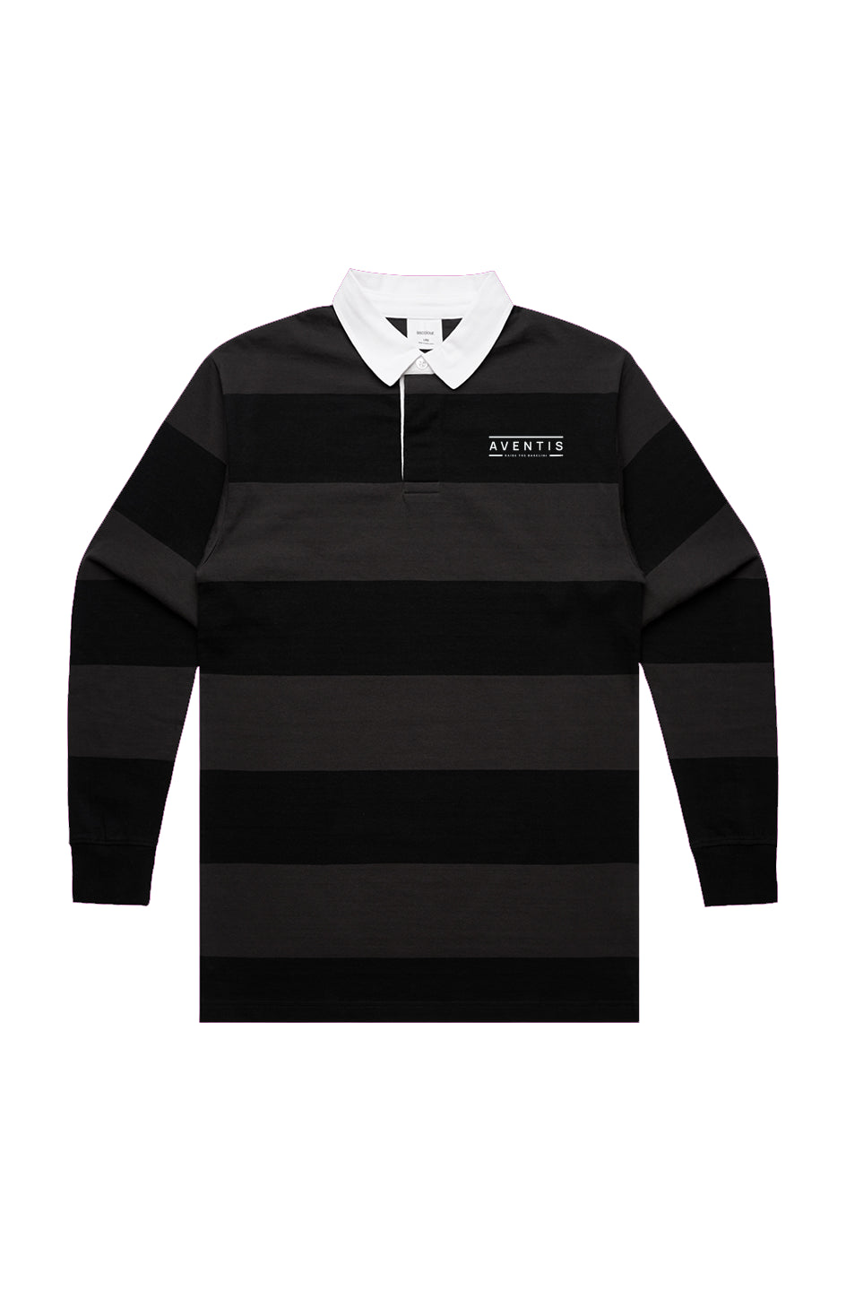 Aventis Black/Coal Rugby Stripe Jersey